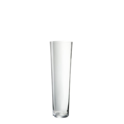 Vase en verre transparent 18*18*60cm