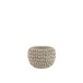 Cache-pot en ciment gris 14x14x10 cm Cache-pot en ciment gris 14x14x10 cm