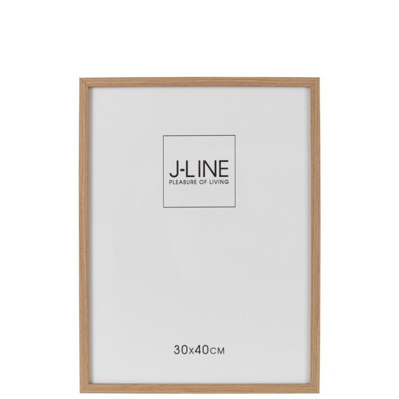 Cadre photo en bois naturel 32x2x42 cm
