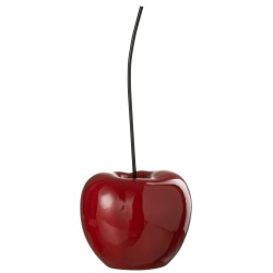 Ciliegia con gambo in plastica rossa 24x21x56 cm