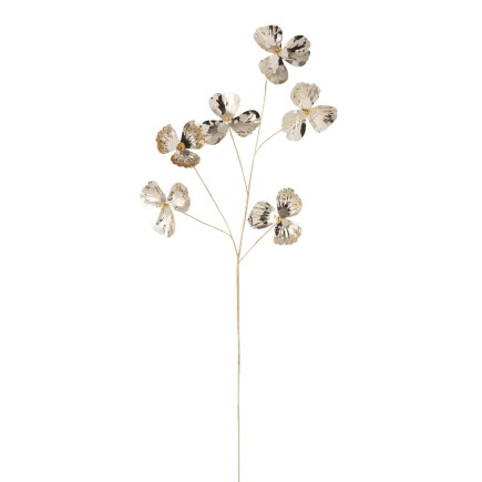 Fleur artificielle dorée H68 cm