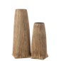 Cache-pot rond en céramique marron 14.5x14.5x15.5 cm Cache-pot rond en céramique marron 14.5x14.5x15.5 cm
