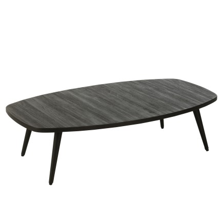 Table basse en métal noir 120x70x30 cm