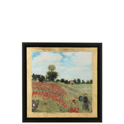 Chartistes toile multicolore 34x4x34 cm
