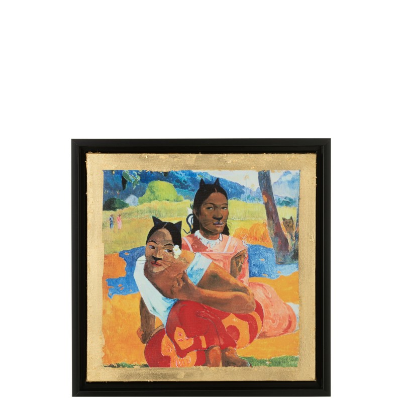 Chartistes toile multicolore 34x4x34 cm Chartistes toile multicolore 34x4x34 cm