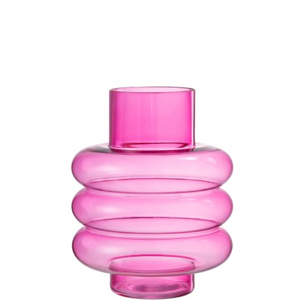 vase lima verre fuchsia l