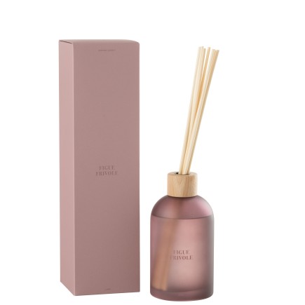 Diffusore di essenze «Figue Frivole» 500ml in vetro 9.5x9.5x35.5 cm