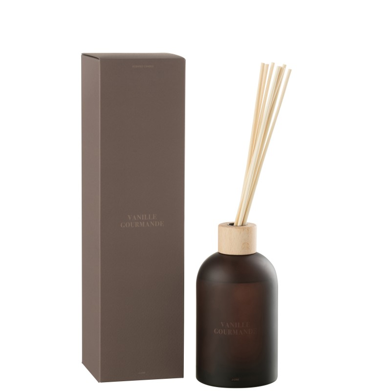 Difusor de esencias «Vainilla Gourmande» 500ml vidrio 9.5x9.5x35.5 cm Difusor de esencias «Vainilla Gourmande» 500ml vidrio 9.5x9.5x35.5 cm