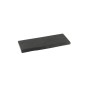 Estante de pared de madera de mango negro 70x27x4 cm Estante de pared de madera de mango negro 70x27x4 cm