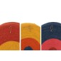 Plateaux déco murale en roseau multicolore 50x50x5 cm Plateaux déco murale en roseau multicolore 50x50x5 cm