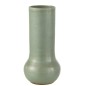Vase en céramique bleu gris 14x14x40 cm Vase en céramique bleu gris 14x14x40 cm
