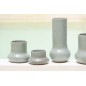 Vase en céramique bleu gris 14x14x40 cm Vase en céramique bleu gris 14x14x40 cm
