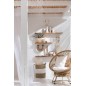 Cache-pot en céramique beige 21.5x21.5x19.5 cm Cache-pot en céramique beige 21.5x21.5x19.5 cm