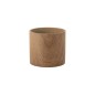 Cache-pot en céramique beige 21.5x21.5x19.5 cm Cache-pot en céramique beige 21.5x21.5x19.5 cm