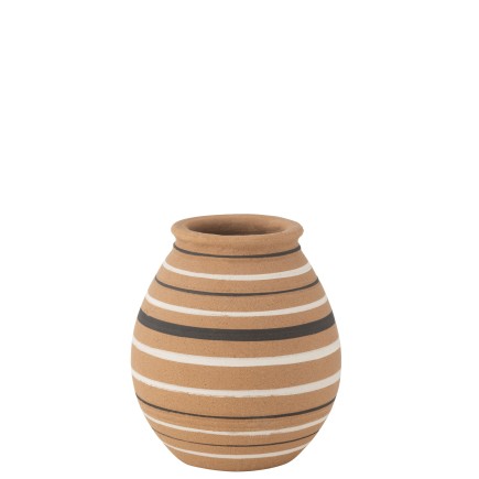 Vase en céramique multicouleur 20*20*23.5 cm