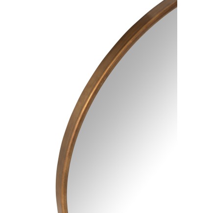 Miroir en verre doré 77x3x85 cm