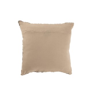 Cuscino quadrato in poliestere azzurro 45x45x12cm