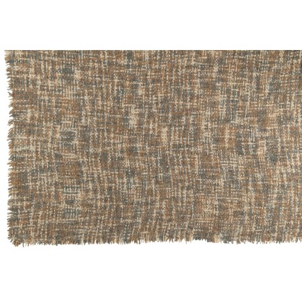 Plaid in poliestere azzurro 180x130cm