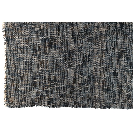 Plaid in poliestere blu 180x130cm