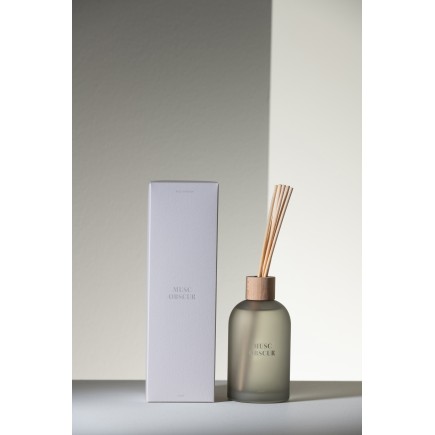 Diffusore di essenze «Musc Obscur» 500ml in vetro 9.5x9.5x35.5 cm