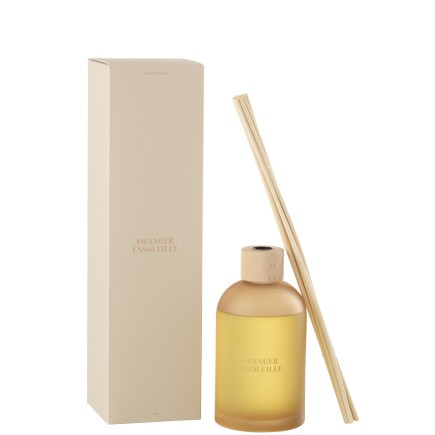 Diffusore essenze «Oranger Ensoleillé» 500ml vetro 9.5x9.5x35.5 cm