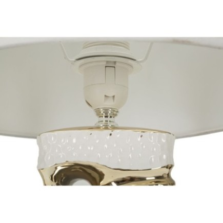 Lampe de table en céramique doré 30x43,5 cm