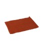 Set de table rectangle en jute orange 47x33 cm Set de table rectangle en jute orange 47x33 cm