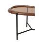 Table basse irrégulière en verre multicolore 118x48x40 cm