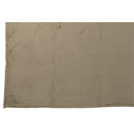 Couverture douillette en polyester gris 130x170 cm