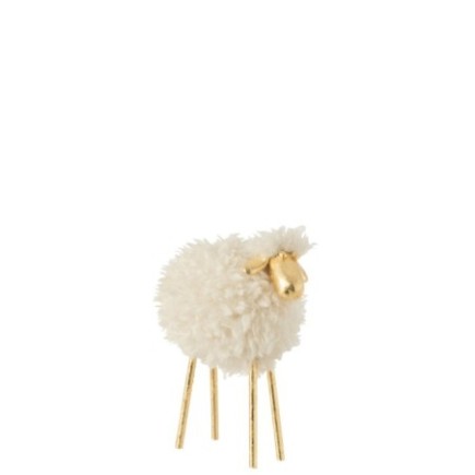 Mouton en métal multicouleur 18x13x25 cm