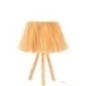 Lampe Bahamas en bois naturel 30x30x51 cm Lampe Bahamas en bois naturel 30x30x51 cm