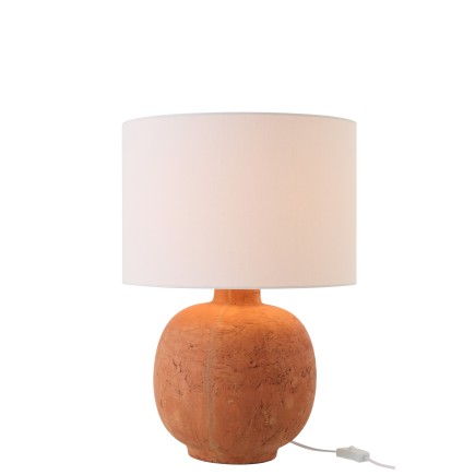 Lampe de table en céramique marron 38x38x57 cm