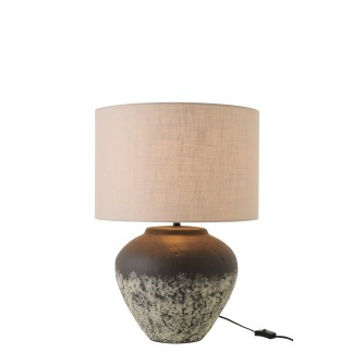 Lampe de table en céramique gris foncé 43x43x62 cm