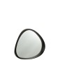 Miroir irrégulier en verre noir 77x71x6.8 cm Miroir irrégulier en verre noir 77x71x6.8 cm