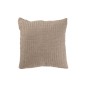 Cuscino quadrato con linee, cotone grigio 45x45x12 cm Cuscino quadrato con linee, cotone grigio 45x45x12 cm