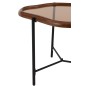 Table basse irrégulière en verre marron 64x45x48 cm Table basse irrégulière en verre marron 64x45x48 cm