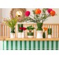 Branche sanicle en plastique rose 20x20x50 cm Branche sanicle en plastique rose 20x20x50 cm
