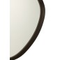 Miroir irrégulier bord en bois marron 88x79 cm Miroir irrégulier bord en bois marron 88x79 cm
