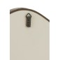 Miroir irrégulier bord en bois marron 88x79 cm Miroir irrégulier bord en bois marron 88x79 cm