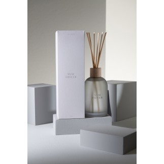 Diffusore di essenze «Musc Obscur» 250ml in vetro 7.5x7.5x27.5 cm