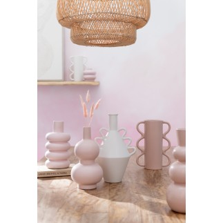 Bouquet de queue de lièvre séché en bois rose 15x3x82 cm