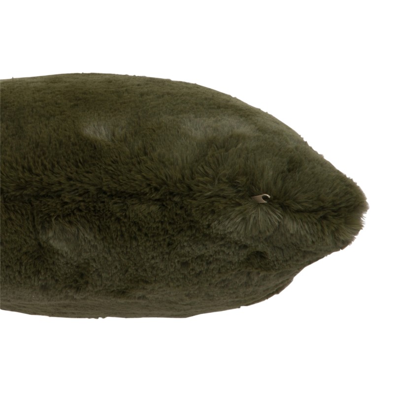 Coussin carré en polyester vert 45x45cm Coussin carré en polyester vert 45x45cm