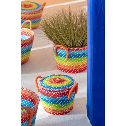 Herbes artificielles en plastique vert 54x54x38 cm