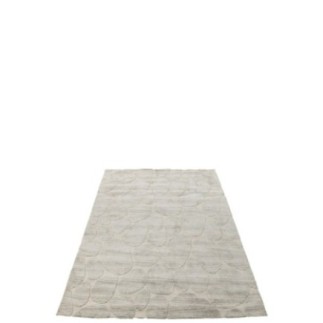 Tapis motif pierre en polyester gris-bleu 300x200x2cm