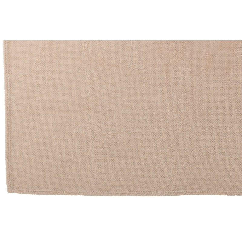 Couverture en polyester rose et 170x130 cm Couverture en polyester rose et 170x130 cm