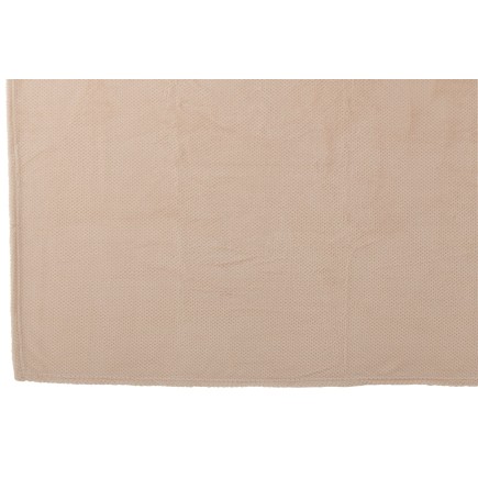 Couverture en polyester rose et 170x130 cm