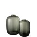 Vase en verre gris 30x30x45 cm Vase en verre gris 30x30x45 cm