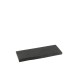 Estante de pared de madera de mango negro 70x27x4 cm Estante de pared de madera de mango negro 70x27x4 cm