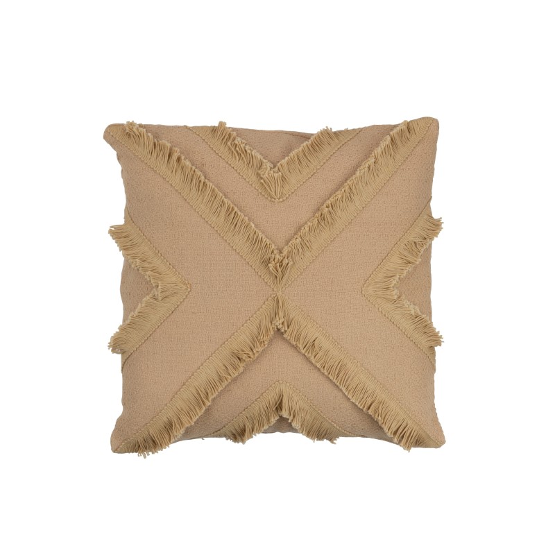 Coussin carré en polyester beige 40x40cm - Coussin d'extérieur Coussin carré en polyester beige 40x40cm - Coussin d'extérieur