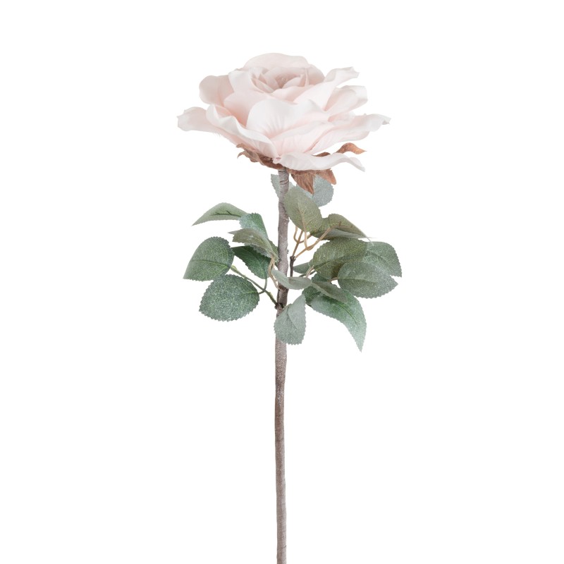 Rose en textile Saumon 17x14x65.5 cm Rose en textile Saumon 17x14x65.5 cm
